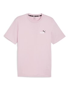 PUMA Sportiniai marškinėliai 'ESSENTIAL+' šviesiai rožinė / juoda / balta