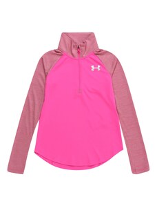 UNDER ARMOUR Sportinio tipo megztinis sidabro pilka / rožinė / balta