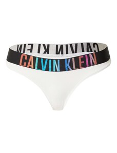 Calvin Klein Underwear Siaurikės 'Intense Power Pride' šviesiai mėlyna / oranžinė / juoda / balta