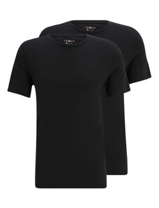 Jordan Apatiniai marškinėliai juoda / balta