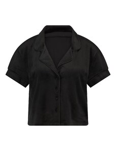 Hunkemöller Pižaminiai marškinėliai juoda