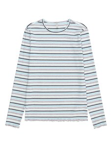 KIDS ONLY Marškinėliai 'SALLA' tamsiai mėlyna jūros spalva / azuro spalva / rožių spalva / balta
