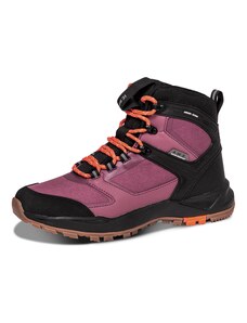 ICEPEAK Auliniai batai šviesiai pilka / uogų spalva / oranžinė / juoda