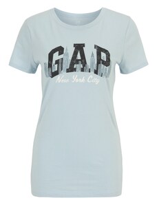 Gap Tall Marškinėliai šviesiai mėlyna / juoda / balta