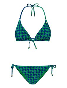Shiwi Bikinis 'Liz' tamsiai mėlyna / žalia