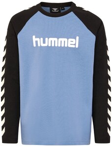 Hummel Sportiniai marškinėliai tamsiai (džinso) mėlyna / juoda / balta
