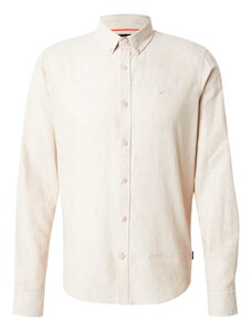 INDICODE JEANS Marškiniai 'Vento' glaisto spalva / balta