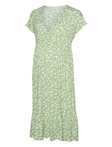 MAMALICIOUS Suknelė 'Helen' šviesiai žalia / balta