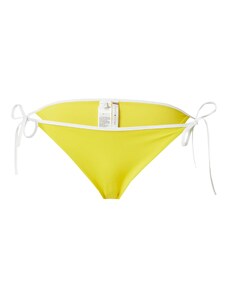 Tommy Hilfiger Underwear Bikinio kelnaitės 'CHEEKY' žaliosios citrinos spalva / balta