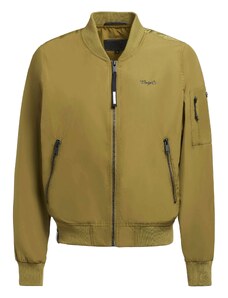 khujo Demisezoninė striukė 'Stence3' alyvuogių spalva