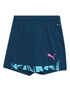 PUMA Sportinės kelnės 'IndividualFINAL' šviesiai mėlyna / benzino spalva / rožinė