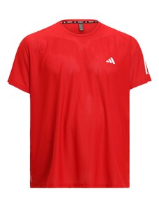 ADIDAS PERFORMANCE Sportiniai marškinėliai 'Own the Run' vyšninė spalva / balta