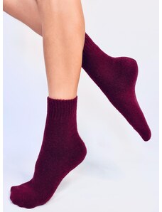 Gamintojas nenurodytas Moteriškos žieminės kojinės FOWELL bordo spalvos ()