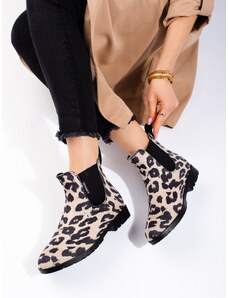 Gamintojas nenurodytas Guminiai batai leopardo rašto spalvos