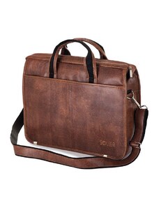Gamintojas nenurodytas Šviesiai rudas nešiojamojo kompiuterio krepšys S13