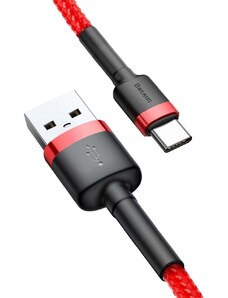 Gamintojas nenurodytas „Baseus Cafule Cable“ patvarus nailono kabelis USB / USB C09) ()