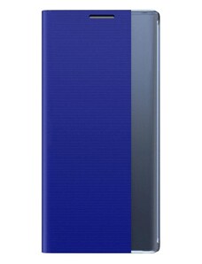 Gamintojas nenurodytas Sleep Case knygų spintos tipo dėklas su išmaniuoju langu iPhone 13 blue