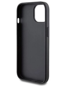 Gamintojas nenurodytas Guess 4G Big Metal Logo dėklas iPhone 15 Plus - pilkas