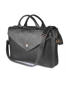Gamintojas nenurodytas Natūralios odos moteriškas nešiojamojo kompiuterio krepšys FL15 Positano dark grey