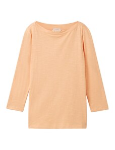 TOM TAILOR Marškinėliai šviesiai oranžinė