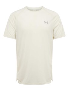 UNDER ARMOUR Sportiniai marškinėliai gelsvai pilka spalva