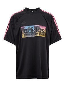ADIDAS SPORTSWEAR Sportiniai marškinėliai 'TIRO' šviesiai mėlyna / aukso geltonumo spalva / šviesiai rožinė / juoda