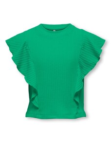 KIDS ONLY Marškinėliai 'NELLA' smaragdinė spalva
