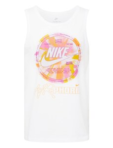 Nike Sportswear Marškinėliai oranžinė / rožinė / balkšva