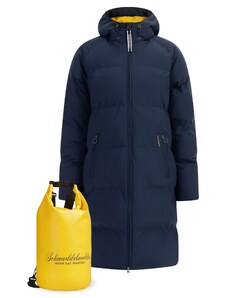 Schmuddelwedda Striukė-paltas tamsiai mėlyna jūros spalva / geltona