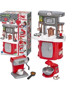 Gamintojas nenurodytas Ecoiffier didelė kompaktiška vaikiška virtuvė su maišytuvu ir kavos aparatu ()