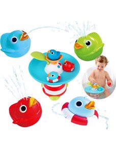 Gamintojas nenurodytas BABY Vonios žaislas Ančių lenktynės Vandens fontanas + garsai