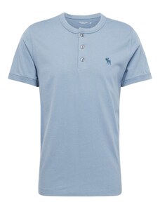 Abercrombie & Fitch Marškinėliai mėlyna / šviesiai mėlyna