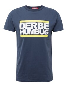 Derbe Marškinėliai 'Humbug' tamsiai mėlyna / šviesiai geltona / balta