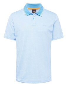 BOSS Marškinėliai 'PeoxfordNew ' šviesiai mėlyna