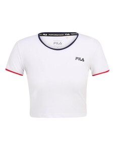 FILA Sportiniai marškinėliai 'TIVOLI' tamsiai mėlyna / raudona / balta
