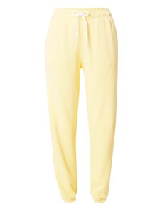 Polo Ralph Lauren Kelnės geltona / balta