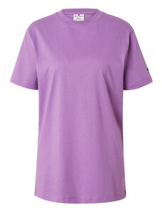 Champion Authentic Athletic Apparel Marškinėliai pilka / purpurinė