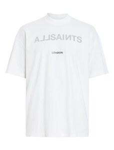 AllSaints Marškinėliai pilka / juoda / balta
