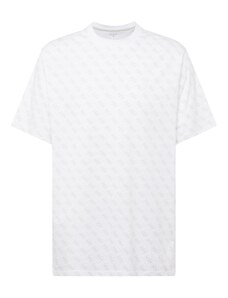 GUESS Sportiniai marškinėliai 'JESSEN' šviesiai pilka / balta