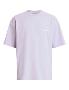 AllSaints Marškinėliai 'ACCESS' šviesiai violetinė / balta