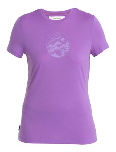 ICEBREAKER Sportiniai marškinėliai 'Tech Lite III' levandų spalva / šviesiai violetinė