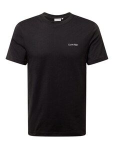 Calvin Klein Marškinėliai pilka / juoda
