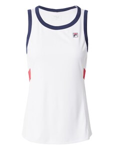 FILA Sportiniai marškinėliai be rankovių 'Lissy' tamsiai mėlyna / raudona / balta
