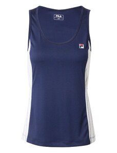 FILA Sportiniai marškinėliai be rankovių 'Nina' tamsiai mėlyna / raudona / balta