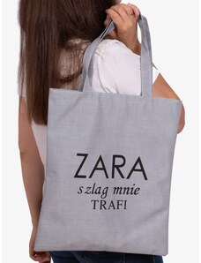 Shelvt Moteriškas medžiaginis krepšys pilkos spalvos - one size