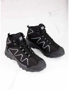 Vyriški aukštakulniai su raišteliais trekingo batai DK black-grey - 41
