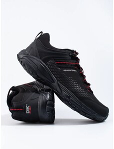 Vyriški trekingo batai su grubiu padu DK juoda ir juoda Aqua Softshell - 41