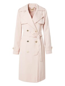 MICHAEL Michael Kors Demisezoninis paltas 'Drapey' pastelinė rožinė