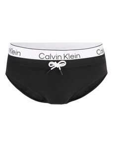 Calvin Klein Swimwear Maudymosi trumpikės 'Meta Lecacy ' juoda / balta