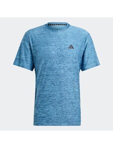 ADIDAS PERFORMANCE Sportiniai marškinėliai 'Essentials' mėlyna / dangaus žydra / juoda